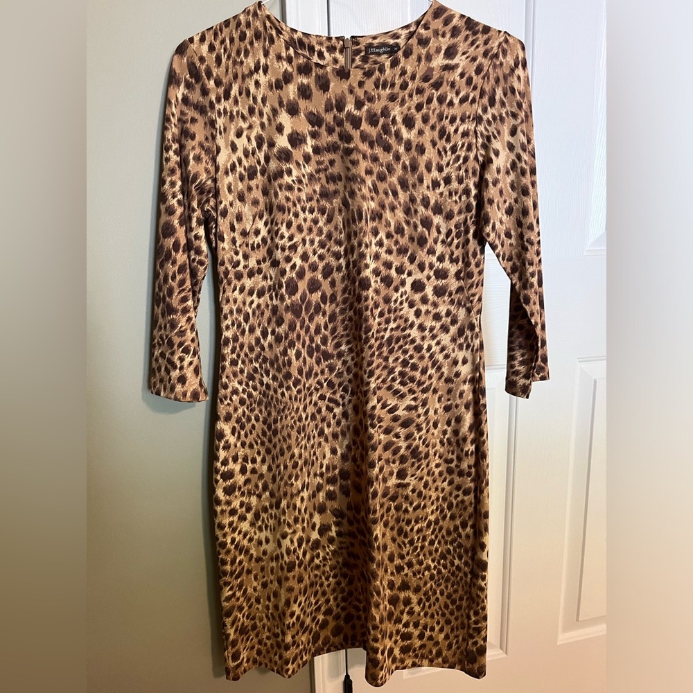J. Mclaughlin Leopard Print Size Medium - image 1